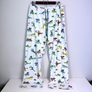 Hatley Tree Frog Pajama Pants XL